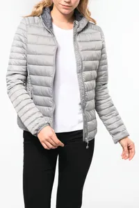 Leichte Damen-Steppjacke mit Kapuze
