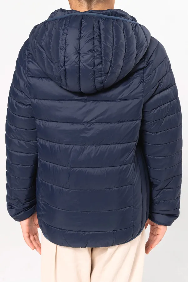 Leichte Steppjacke mit Kapuze