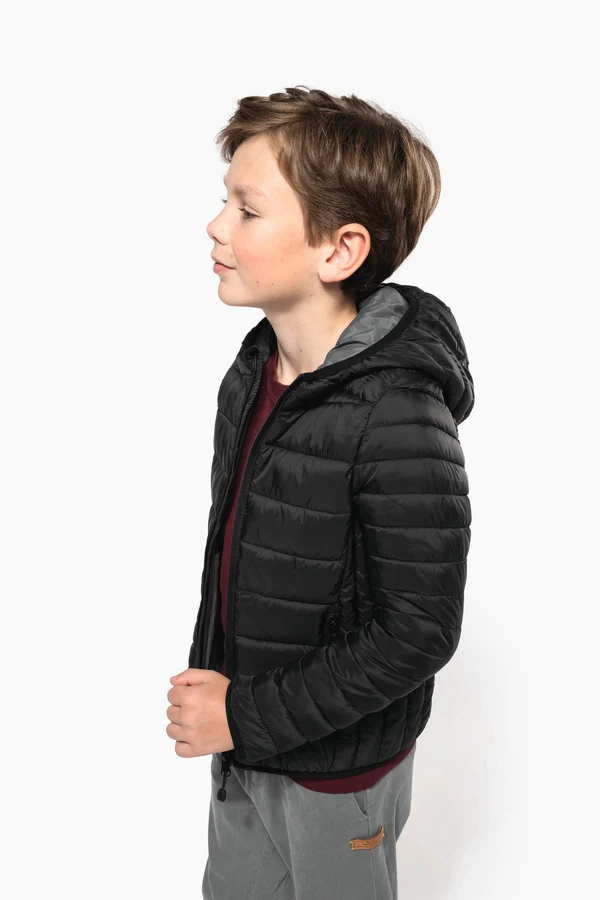 Leichte Steppjacke mit Kapuze