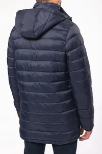 Leichter Herren-Daunenparka mit Kapuze