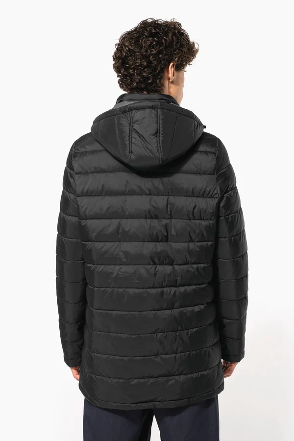 Leichter Herren-Daunenparka mit Kapuze