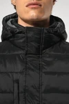 Leichter Herren-Daunenparka mit Kapuze