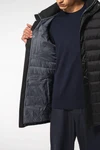 Leichter Herren-Daunenparka mit Kapuze