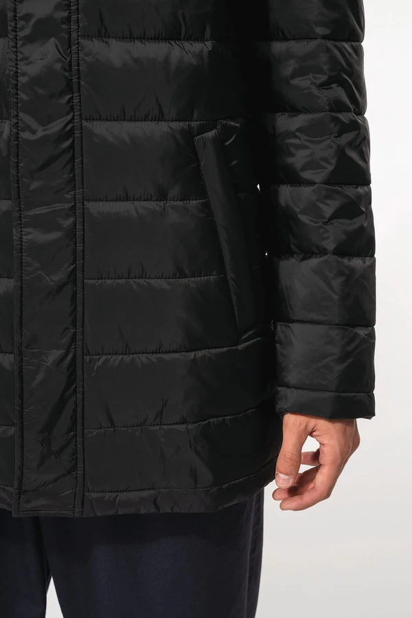 Leichter Herren-Daunenparka mit Kapuze