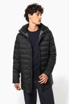 Leichter Herren-Daunenparka mit Kapuze