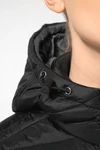 Leichter Damen-Daunenparka mit Kapuze