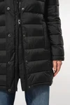 Leichter Damen-Daunenparka mit Kapuze