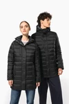 Leichter Damen-Daunenparka mit Kapuze