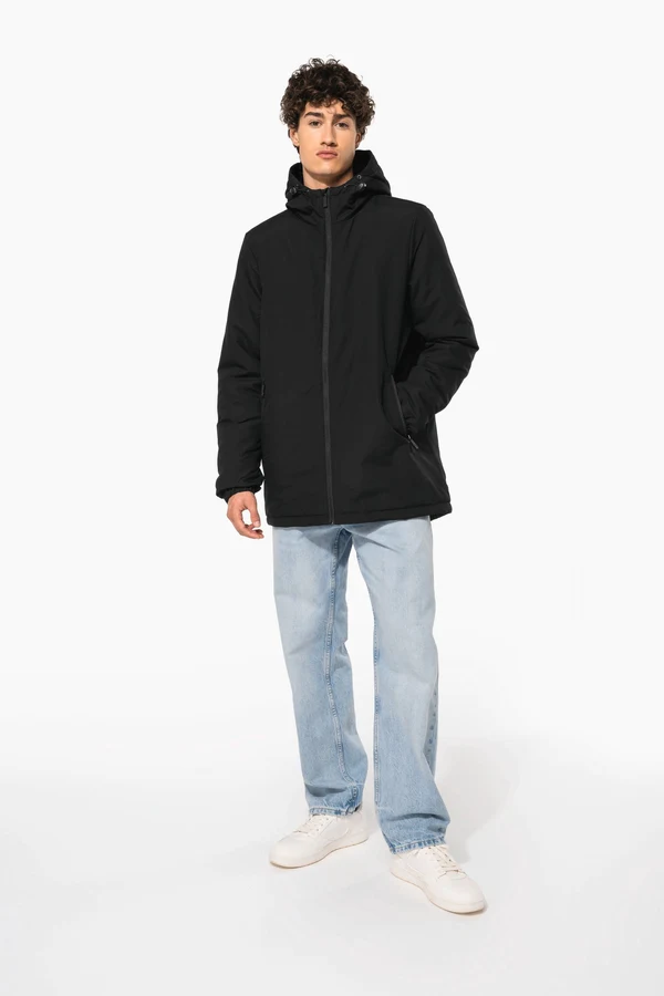 Recycelter Unisex-Kapuzenparka