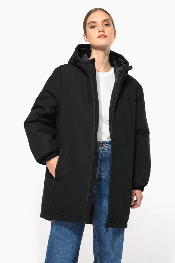 Recycelter Unisex-Kapuzenparka