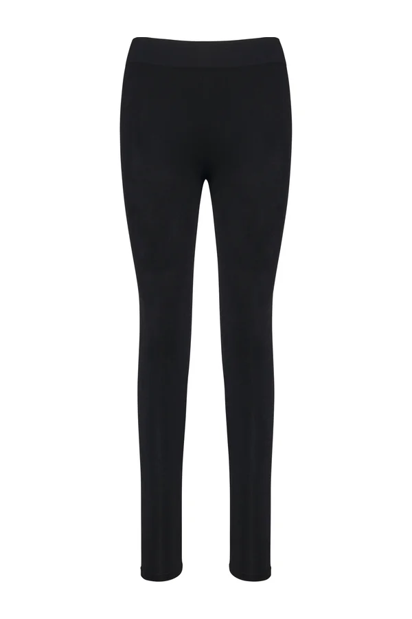 Nahtlose Damen-Leggings Black