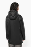 Gefütterte Unisex-Kapuzenjacke aus Mikrofleece