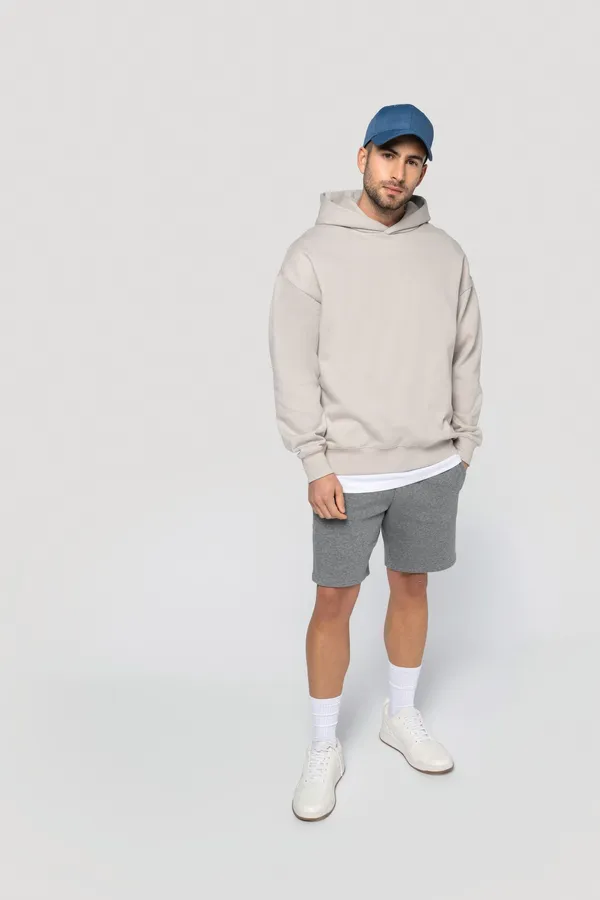 Men's eco-friendly fleece bermuda shorts