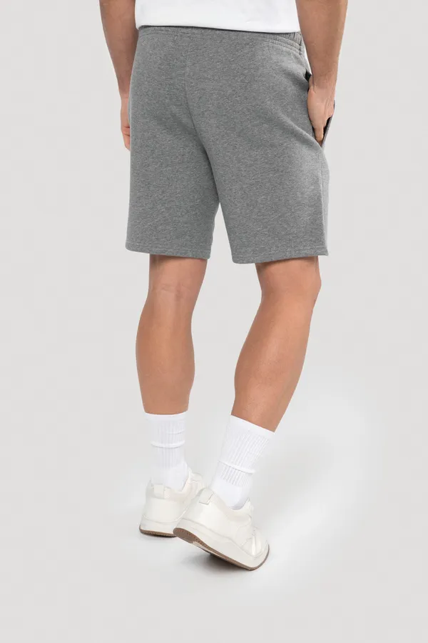 Men's eco-friendly fleece bermuda shorts