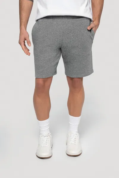 Men's eco-friendly fleece bermuda shorts