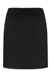 Umweltfreundlicher Molton-Rock für Damen Black