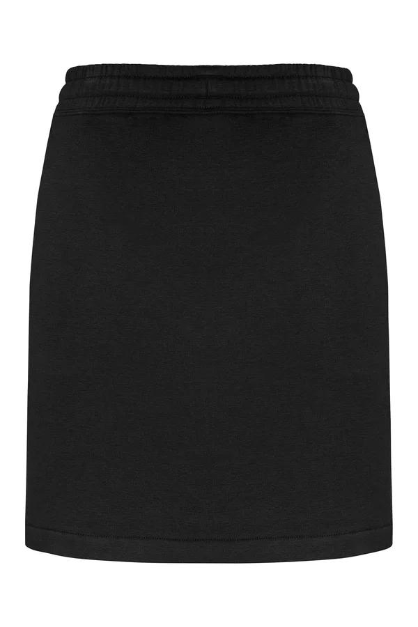 Umweltfreundlicher Molton-Rock für Damen Black