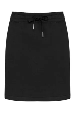 Umweltfreundlicher Molton-Rock für Damen Black