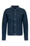 Ungefütterte, kurze Herren-Jeansjacke Blue Rinse