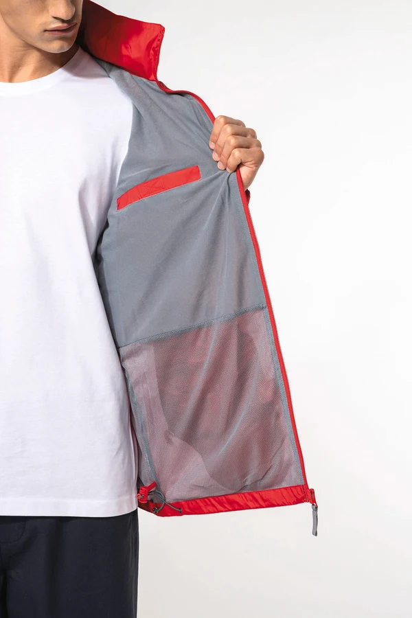 Gefütterte Windjacke für Herren