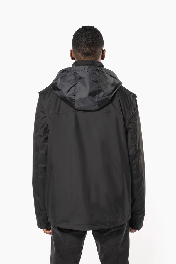 Jacke mit abnehmbaren Ärmeln Mann