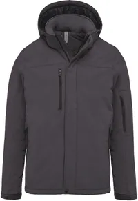 Herren 3-Lagen Kapuzen Softshell Parka