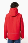 Herrenparka Softshell wattiert mit Kapuze
