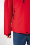 Herrenparka Softshell wattiert mit Kapuze