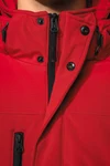 Herrenparka Softshell wattiert mit Kapuze