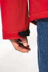 Herrenparka Softshell wattiert mit Kapuze
