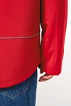 Herrenparka Softshell wattiert mit Kapuze