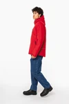 Herrenparka Softshell wattiert mit Kapuze