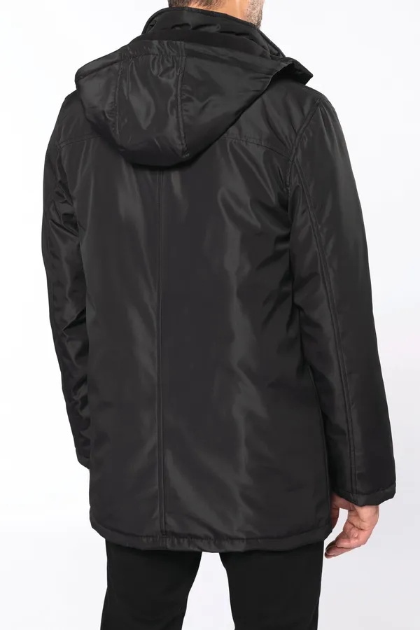 Parka mit abnehmbarer Kapuze