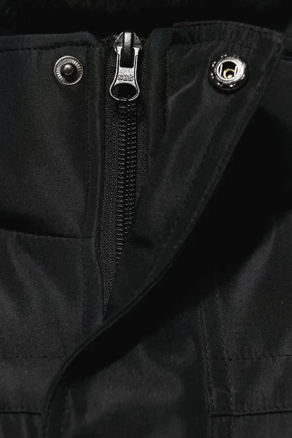 Parka mit abnehmbarer Kapuze