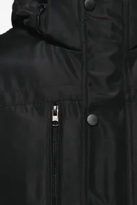 Parka mit abnehmbarer Kapuze