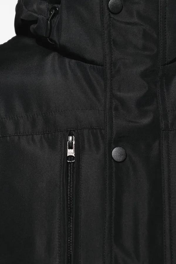 Parka mit abnehmbarer Kapuze