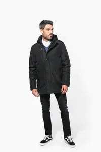 Parka mit abnehmbarer Kapuze