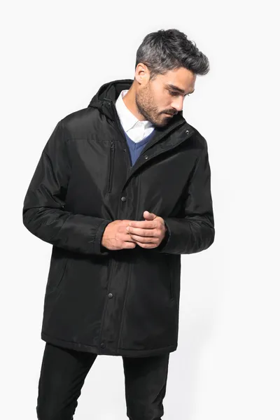 Parka mit abnehmbarer Kapuze