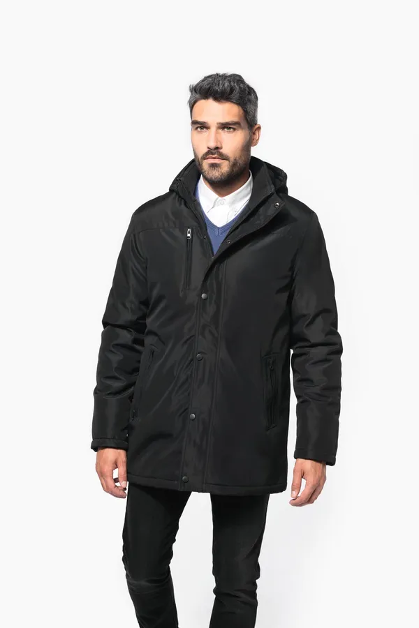 Parka mit abnehmbarer Kapuze