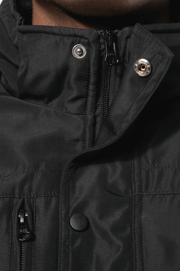 Parka mit abnehmbarer Kapuze