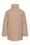 Parka > Parka, wattiert und mit Steppfutter Beige