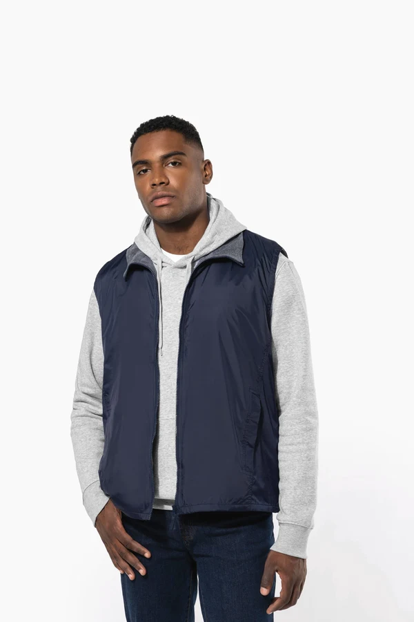 Unisex-Bodywarmer mit Fleecefutter