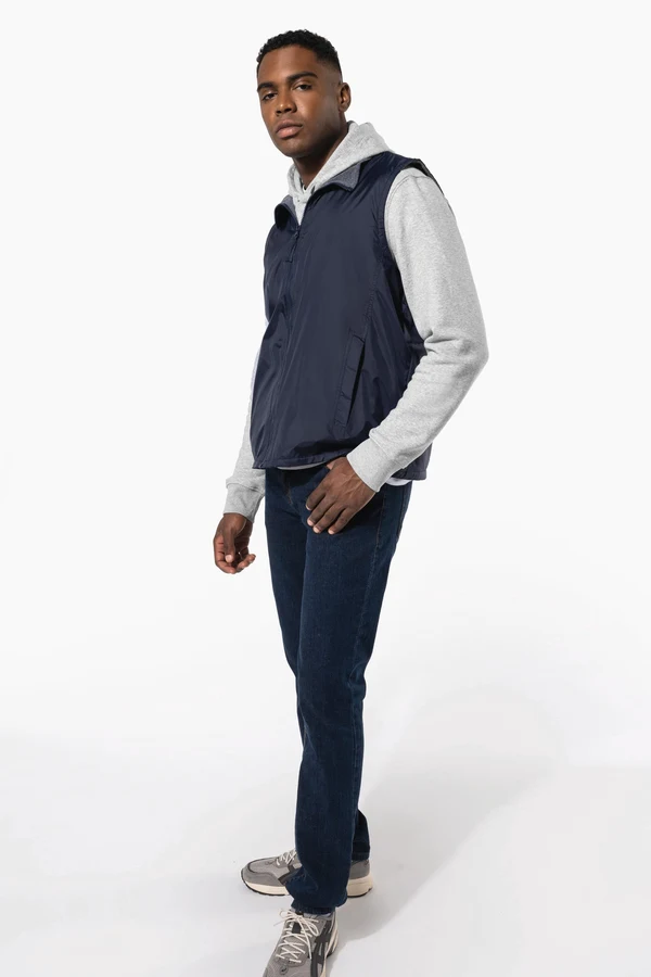 Unisex-Bodywarmer mit Fleecefutter