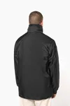Gefütterte Windjacke für Herren Black