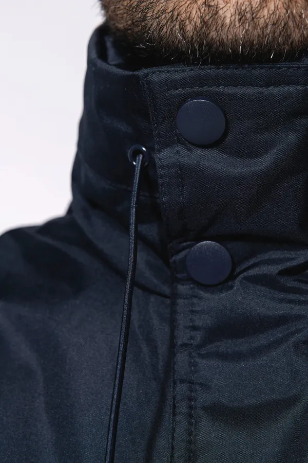 Men's removable-sleeve jacket