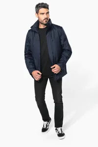 Men's removable-sleeve jacket