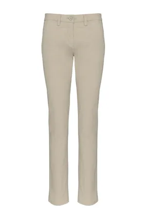 Chino-Damenhose Beige