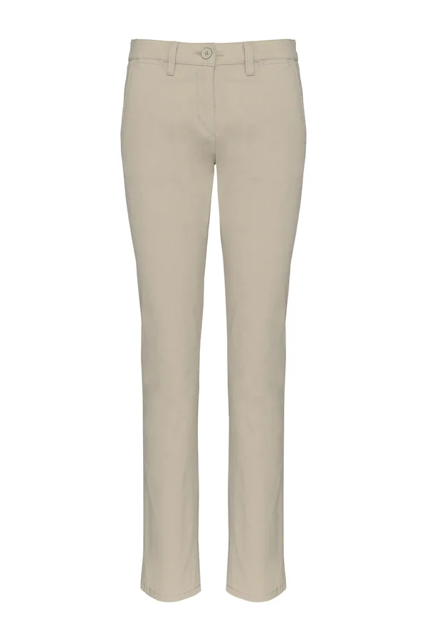 Chino-Damenhose Beige
