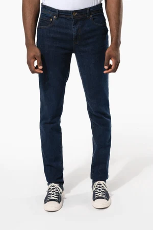 Herren Basic Denim Jeanshose