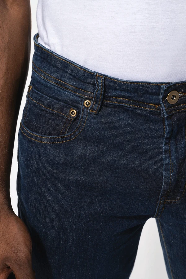 Herren Basic Denim Jeanshose